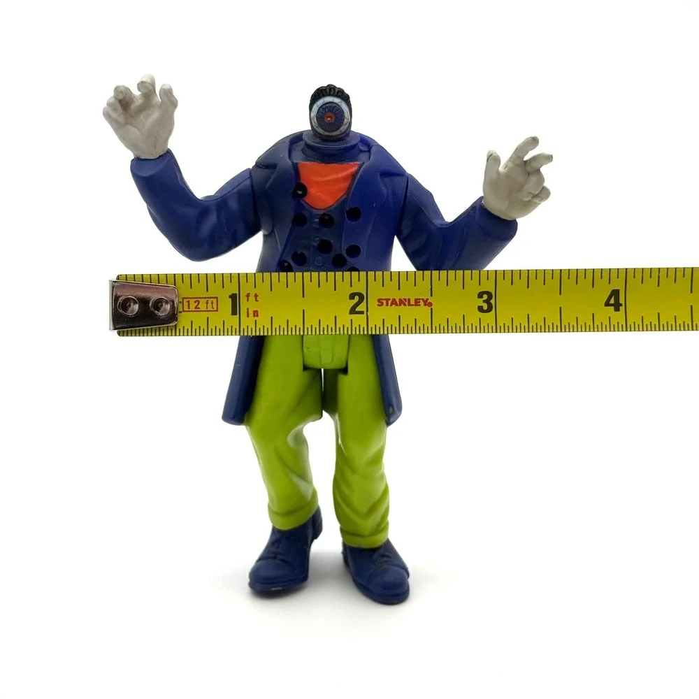 Beetlejuice Action Figure 1989 Kenner Shish Kebab‎ Eye Head Vintage Toy